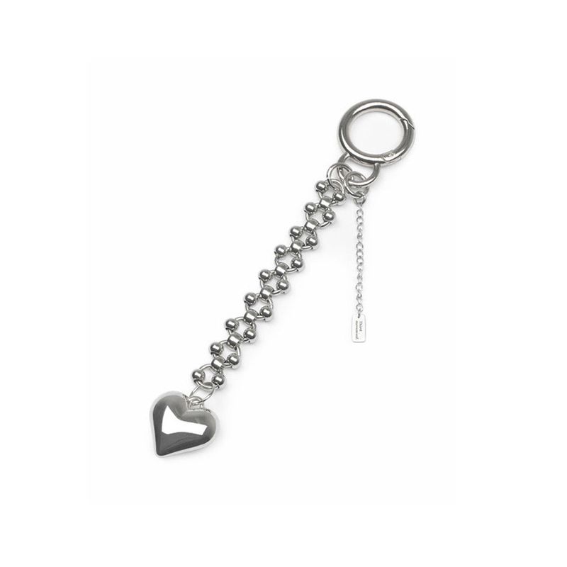 Heart Drop Chain Keyring