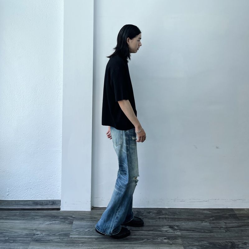 Textured Rib Short Sleeve Tee