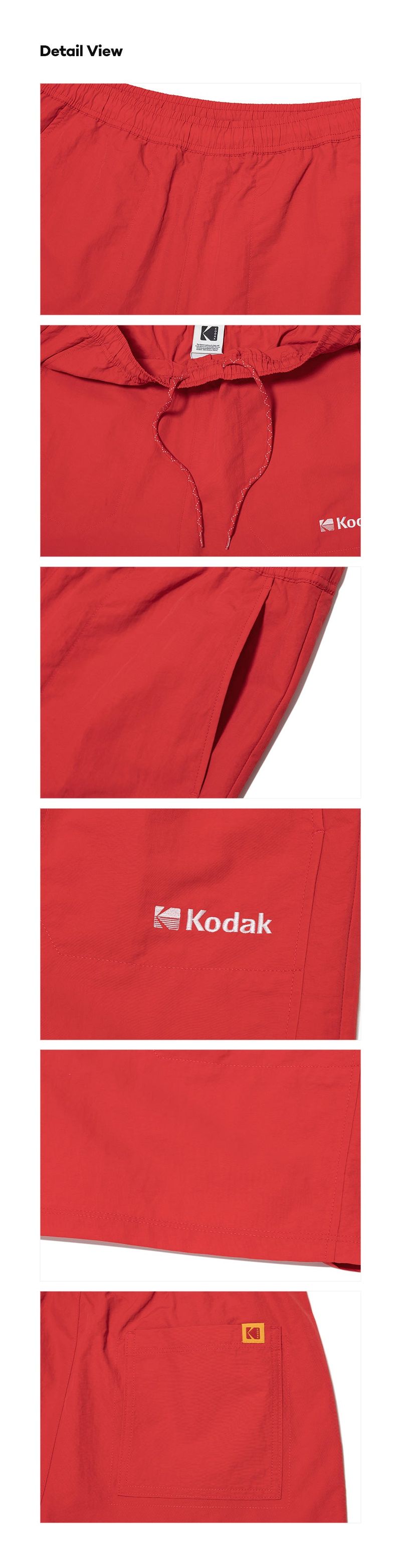 COLOR PLUS REGULAR SHORTS【RED】