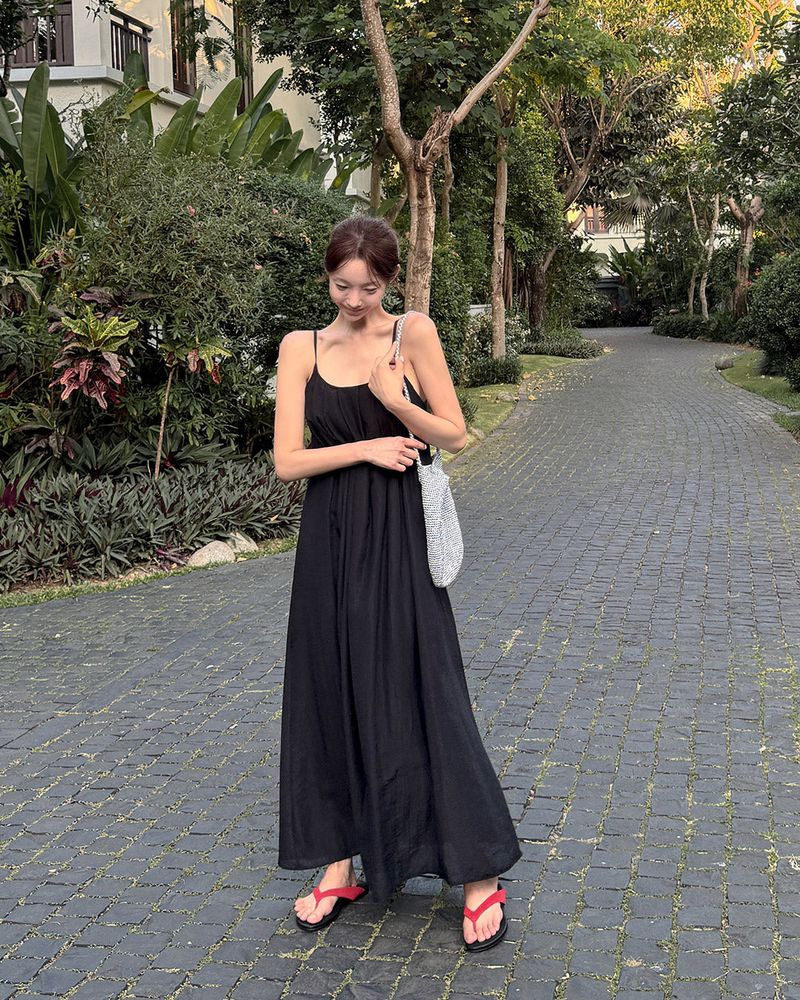Leara bustier long dress