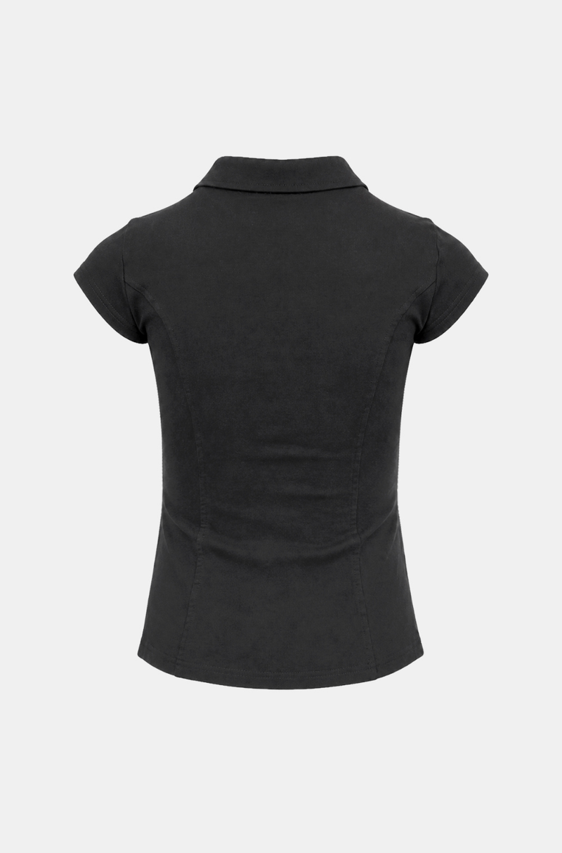 Maelle Double Button Blouse