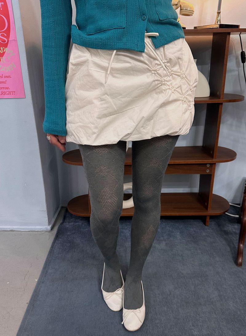 JUJU PADDING SKIRT (2COL)