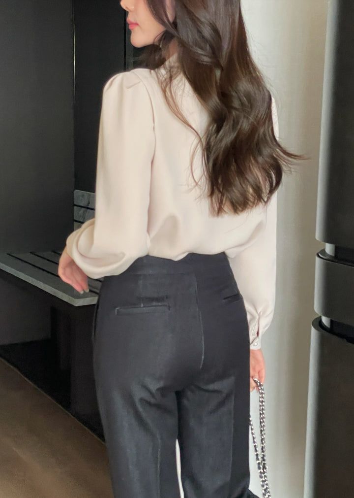 Kane Semi Bootcut Denim Slacks
