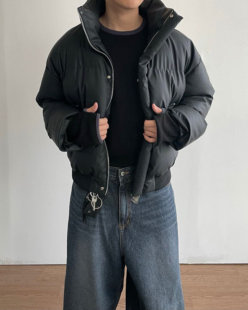 IDF(アイディーエフ)の「Matte Crop Padding(Jackets/Outerwear)」