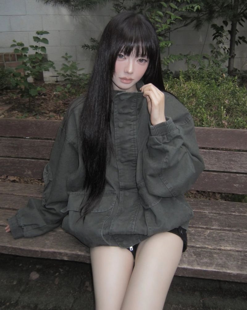 WONDER WONDER（ワンダーワンダー）の「Marian Oversized Vintage Washed Field Jacket（Jackets/Outerwear）」