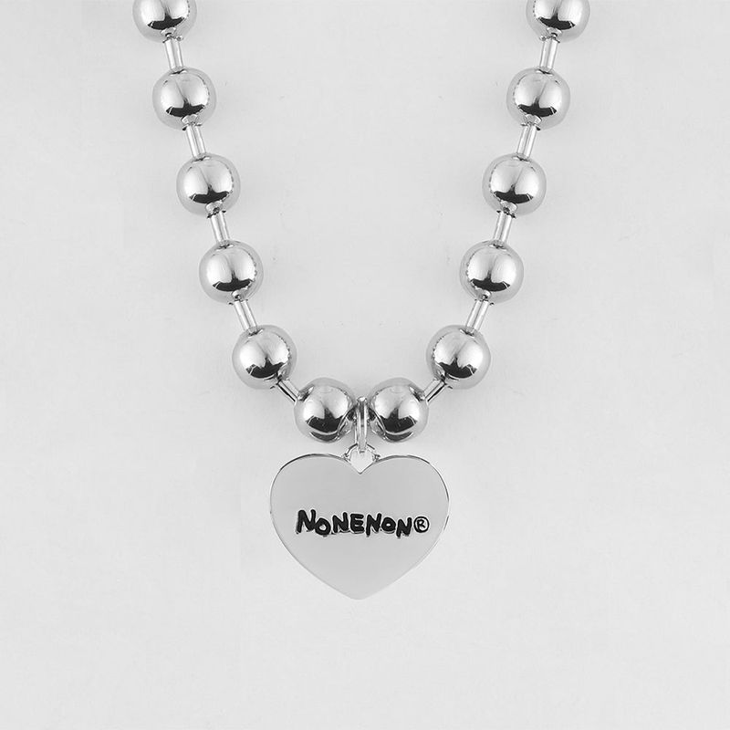 BIG BLACK LOVE NEC SILVER925 (DOODLE)