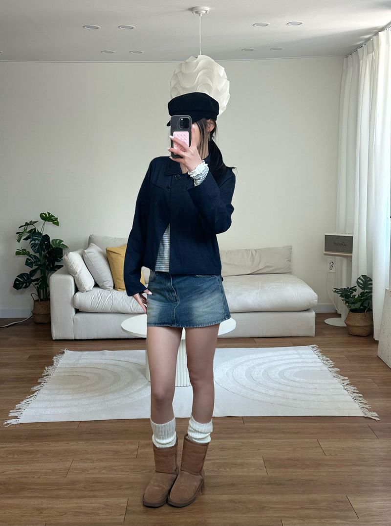 vintage double button shirt
