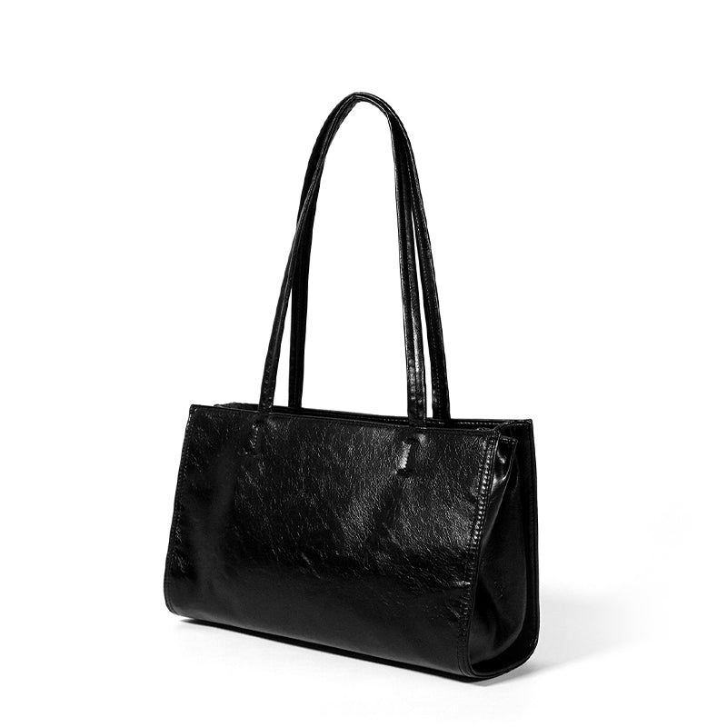 Glossy venti bag_black