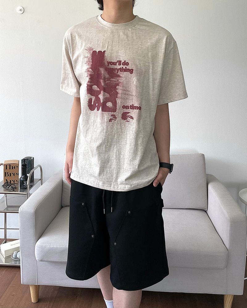 Shadow Printed T-shirt