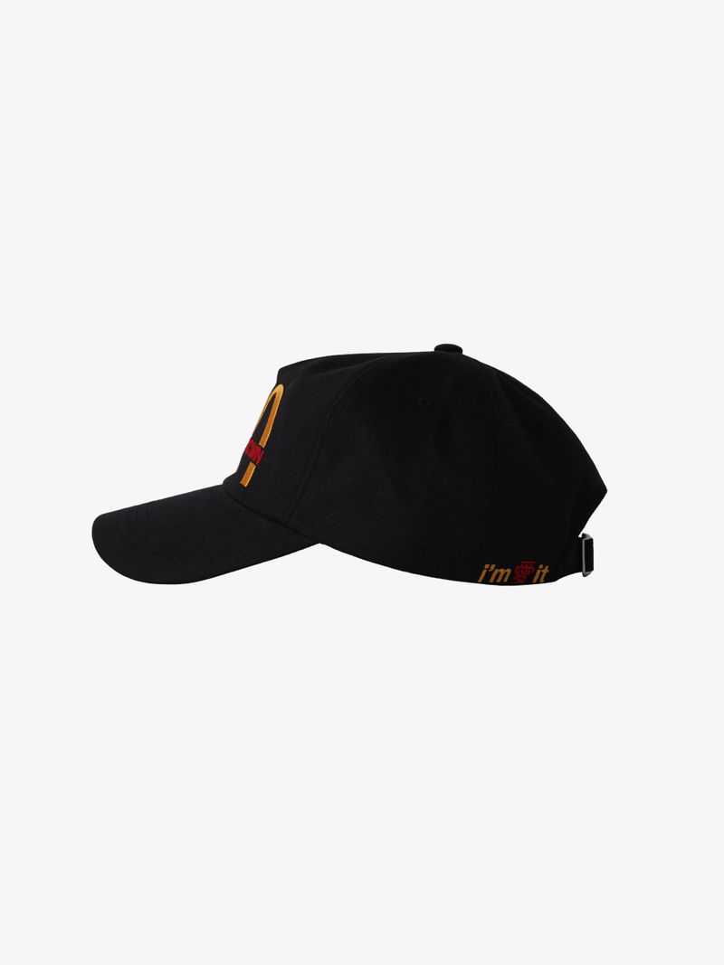 I'M LOVIN IT 5-PANEL CAP BLACK