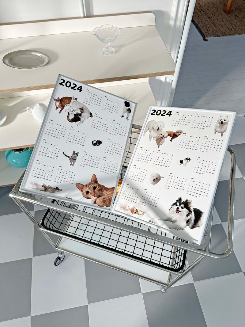 2024 DOG POSTER CALENDAR [A3]