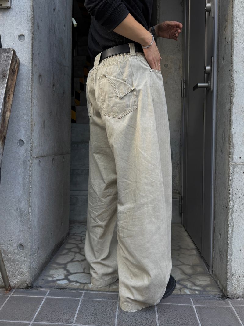 Baki herringbone balloon pants