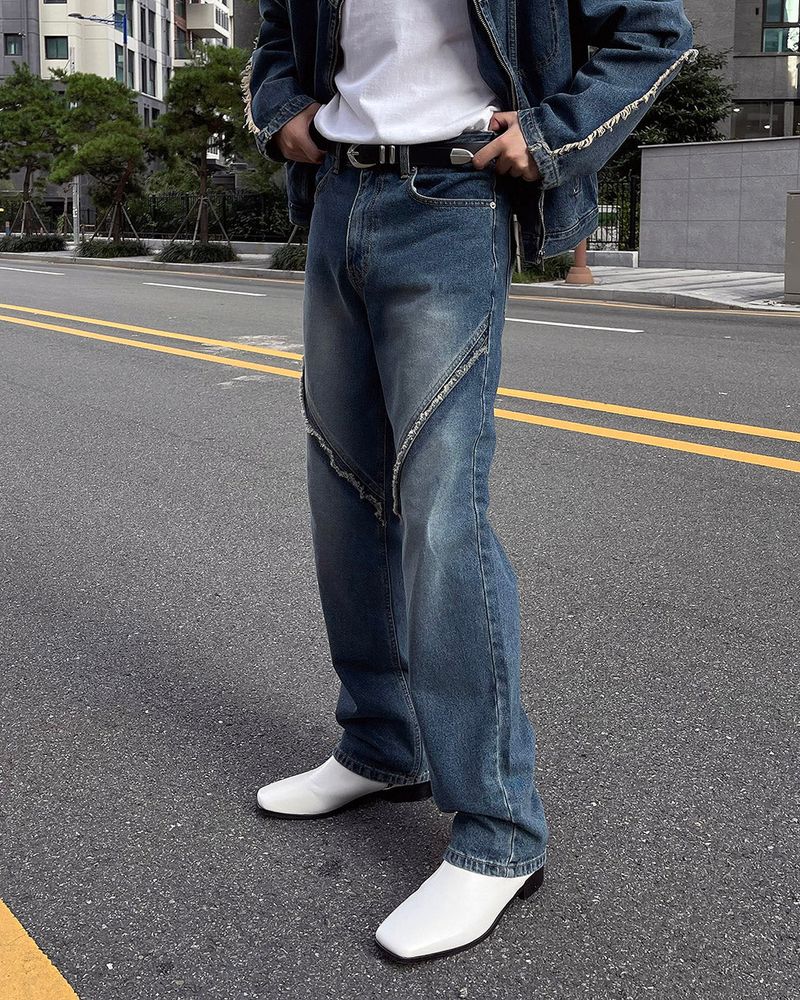 HD County Slit Denim Jacket