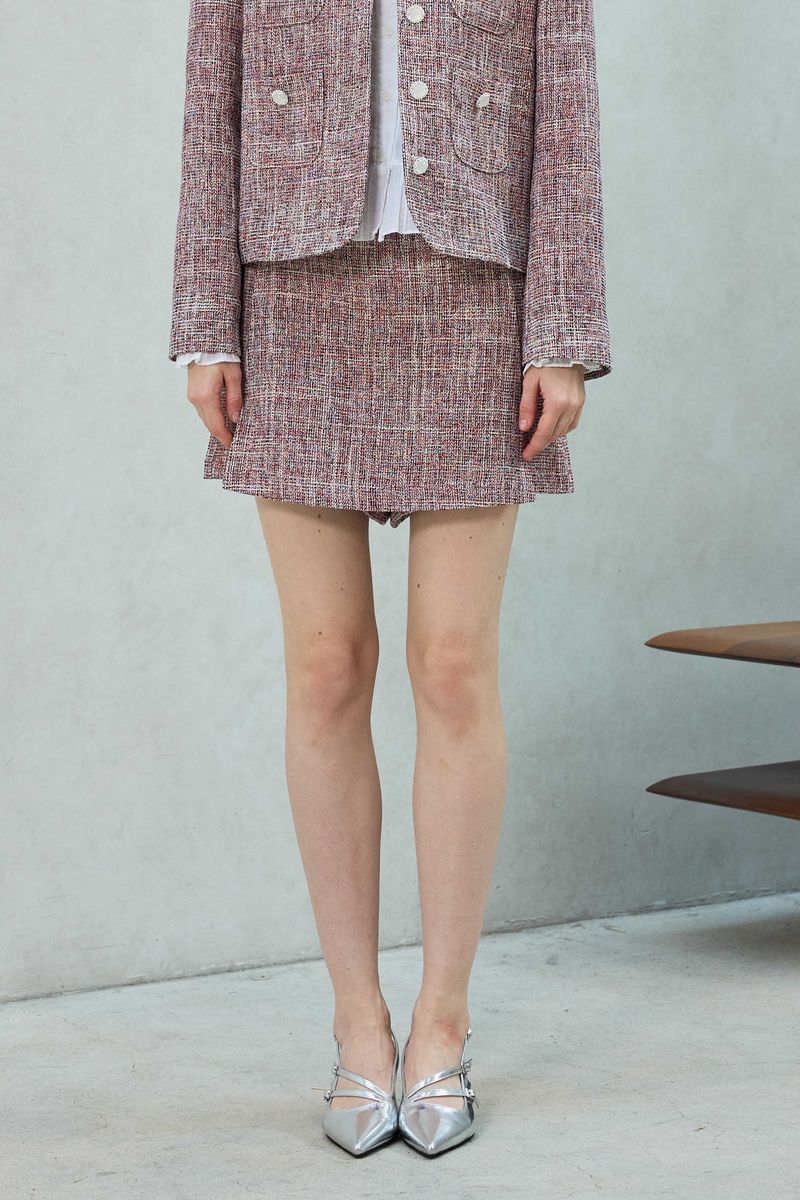 ARIKIM（アリキム）の「CHERISH TWEED SKIRT PANTS / RED（Skirts）」