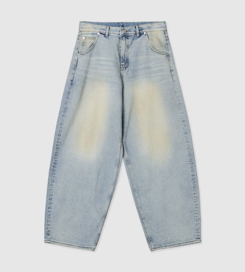 No.1393 A pocket wide denim PT
