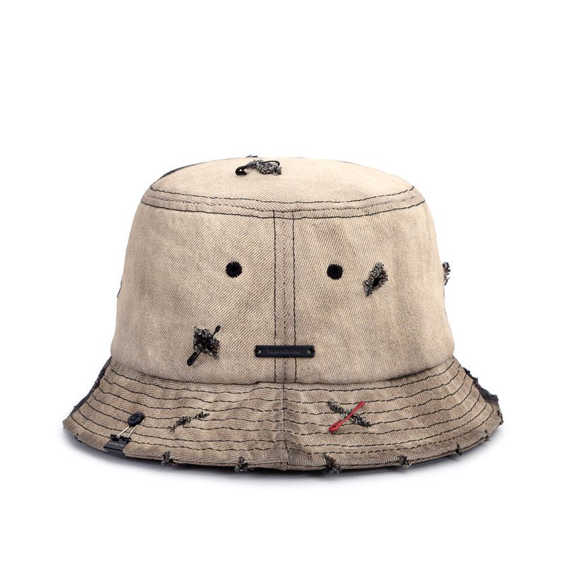 BBD Division Smile Logo Denim Bucket Hat (Black)