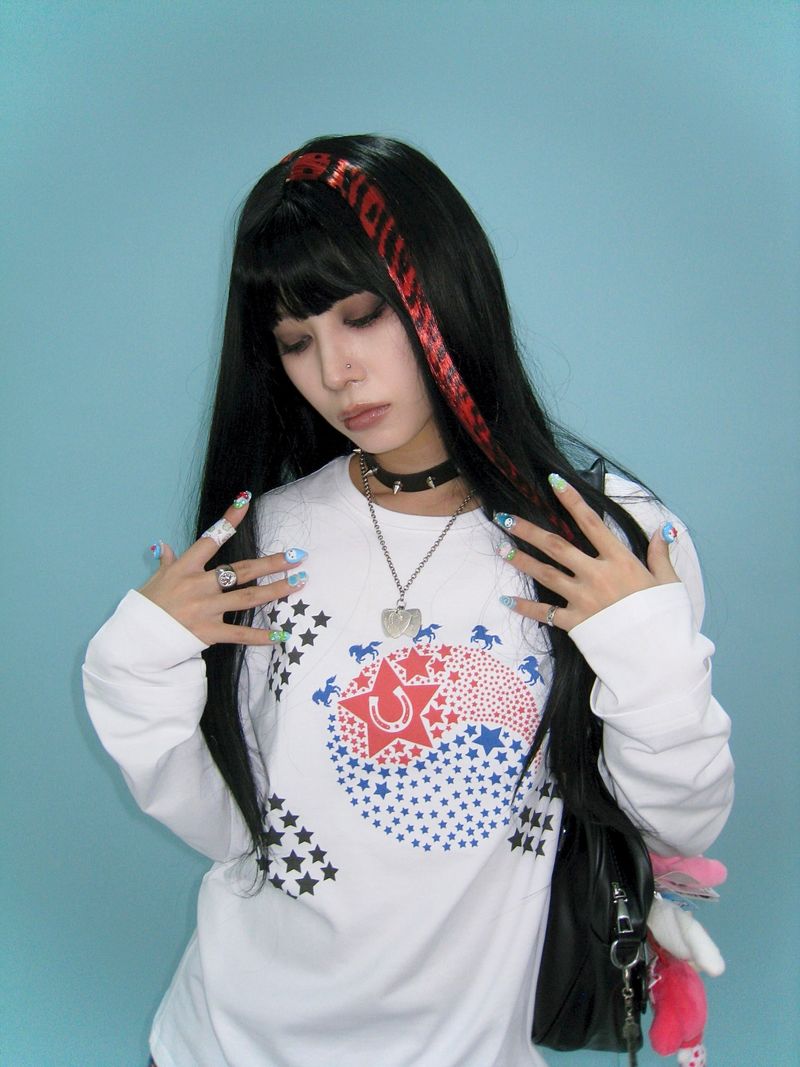 STEKI YOUTH（ステキユース）の「i ♥ Korea [red]（Tops）」