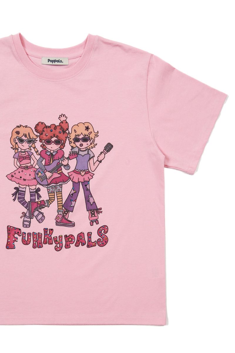 Funky Pals T-shirt [Pink]