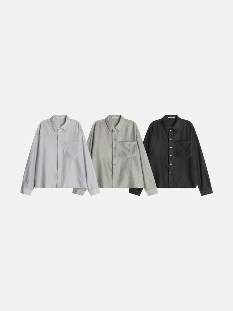 Textured Hem Shirt
