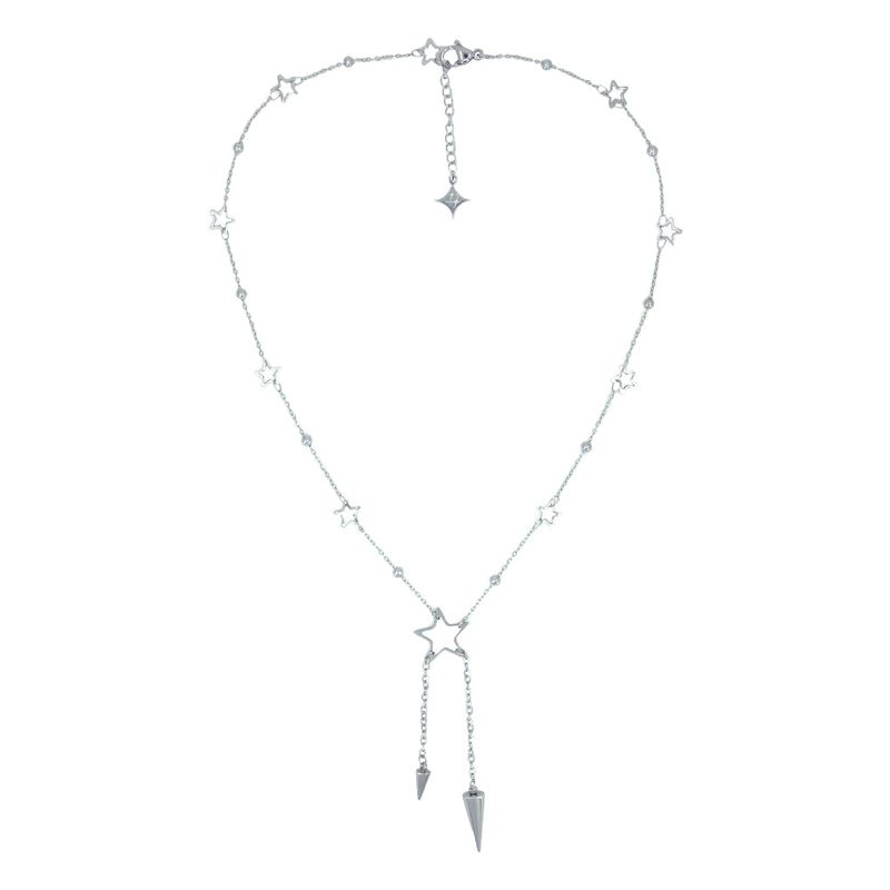DARING Darling（デアリングダーリン）の「Beads Star-Stud double drop Necklace（Accessories）」