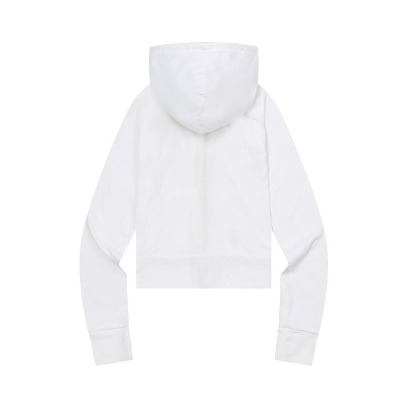 LIGHT UP CROP HOOD ZIP-UP (4Color)