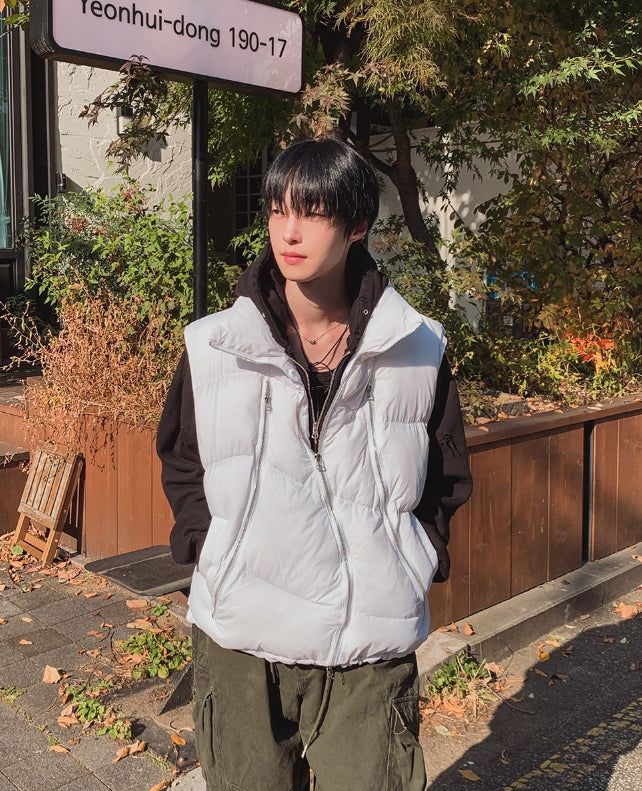2PLAN(ツープラン)の「Lowsy Wave Zipper Padded Vest(Jackets/Outerwear)」