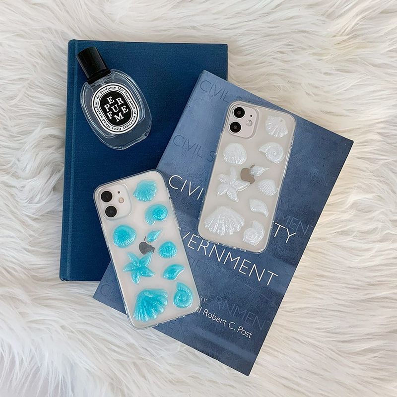[MADE] Shellfish Resin Case (white)