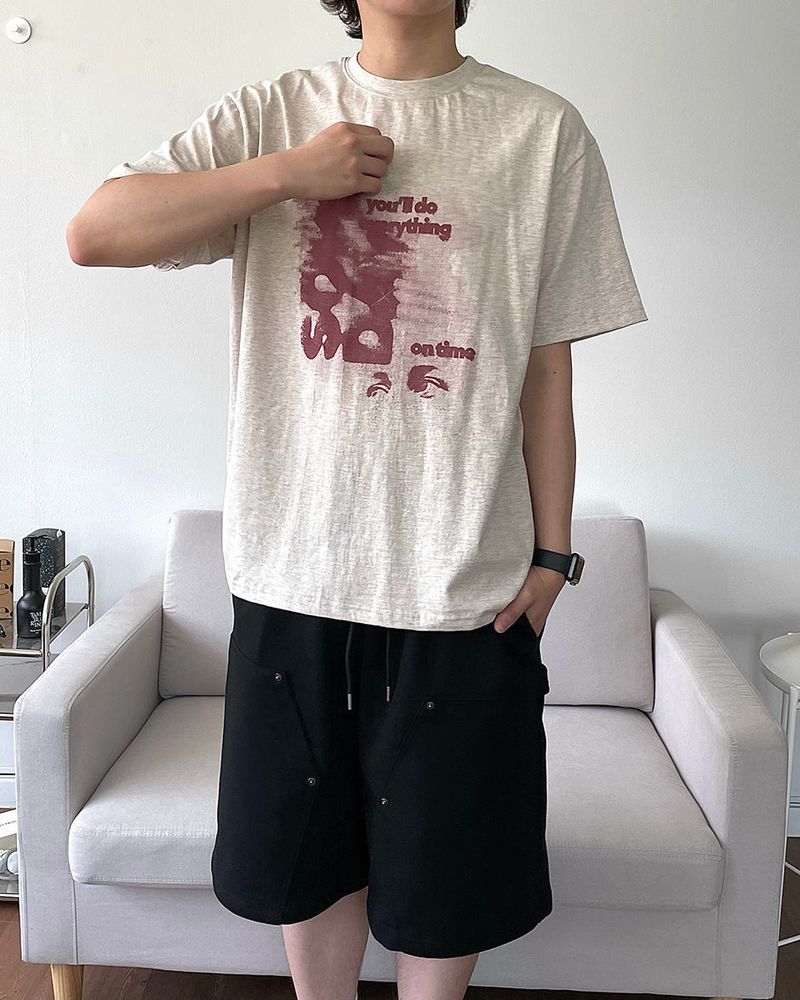 Shadow Printed T-shirt