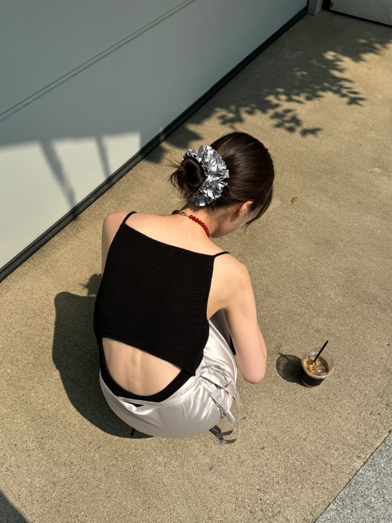 Cosymosy（コジモジ）の「Cosymosy Ruffle Scrunchie - 3 Color（Hair Accessories）」