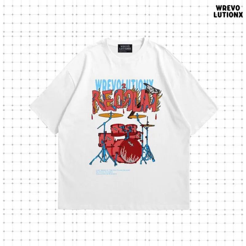 WREVOLUTIONX by WooLeeX（レボリューションエックス バイ ウーリーエックス）の「"Red Drum" The Shinning Inspired T-Shirt（Tops）」