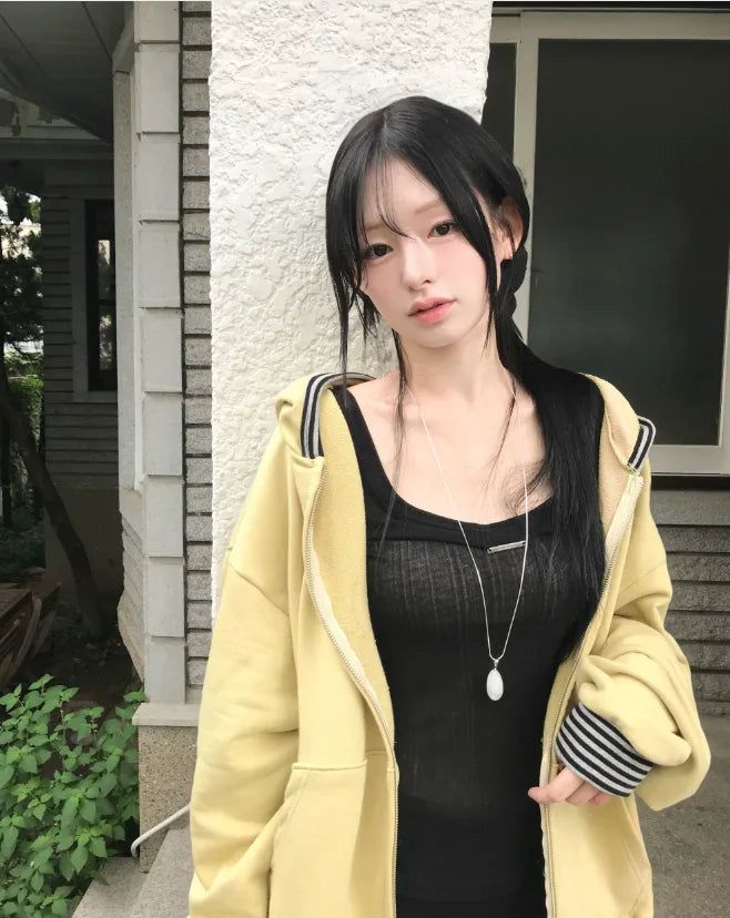 cloudemotion（クラウドエモーション）の「deeping egg line over hood ZIP - UP（Tops）」