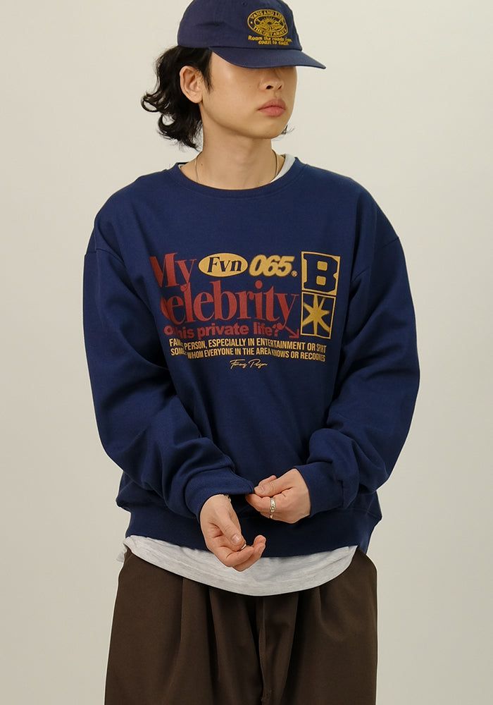 SEMIKAJI（セミカジ）の「OU Priniting Crop Sweatshirt（Tops）」