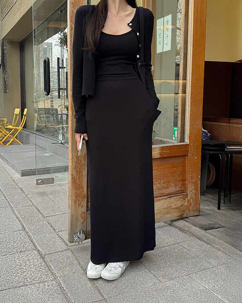 Monet long skirt