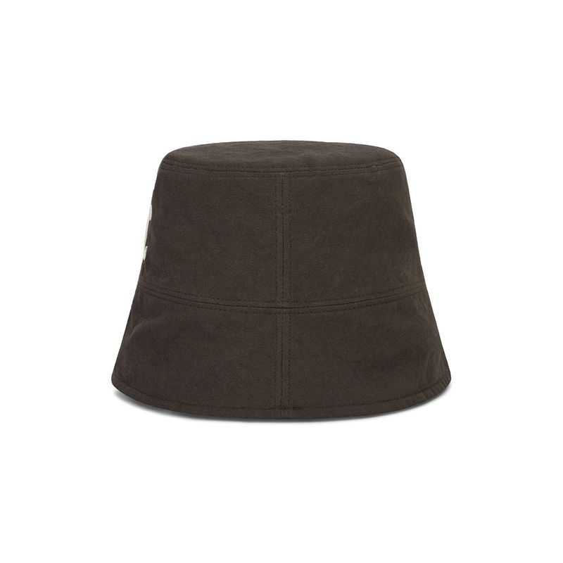 VA Curved 3D Logo Drop Bucket Hat / Brown