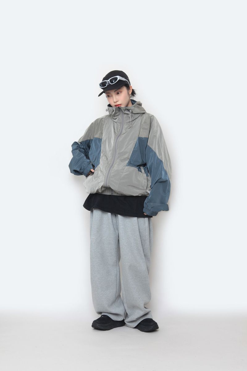 Windbreaker Hooded Jacket
