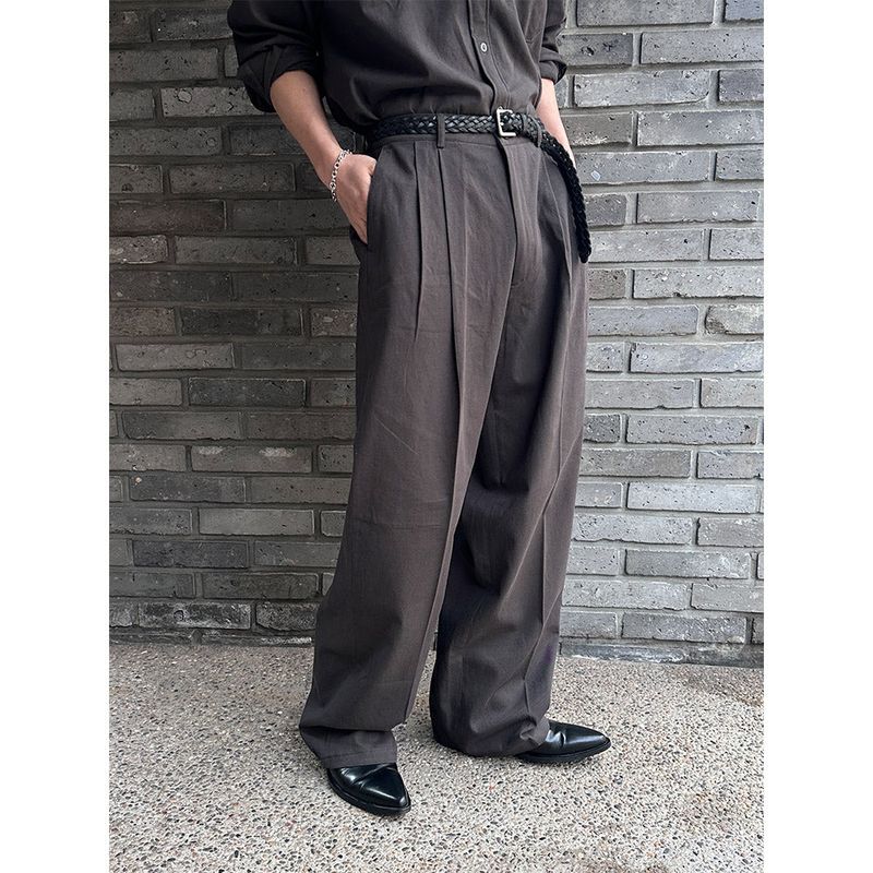 [SET UP可能] ベーシックコットンハーフバンドパンツ(6olor)