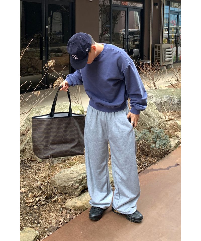 [1+1] Terry Wide Sweatpants