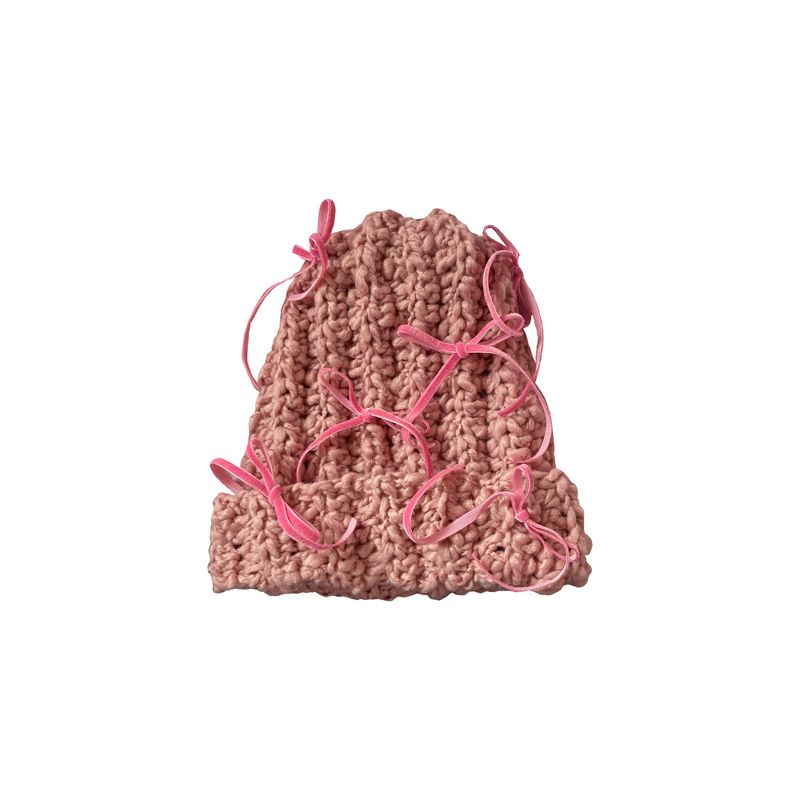 Ribbon beanie
