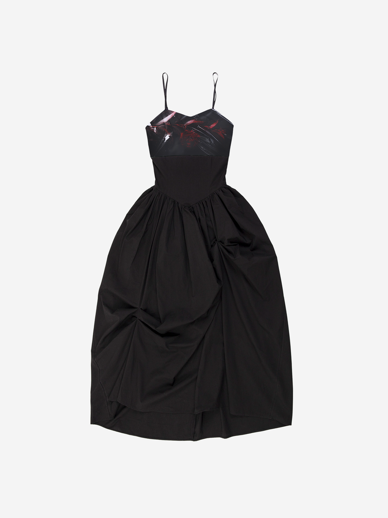 DARLING, YOU ARE BAD（YOU ARE BAD）の「UNBALANCED SHIRRING LONG DRESS（Dresses）」