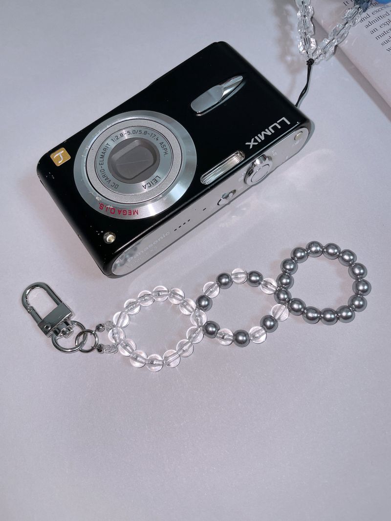 Triple Circles Gray Key-ring