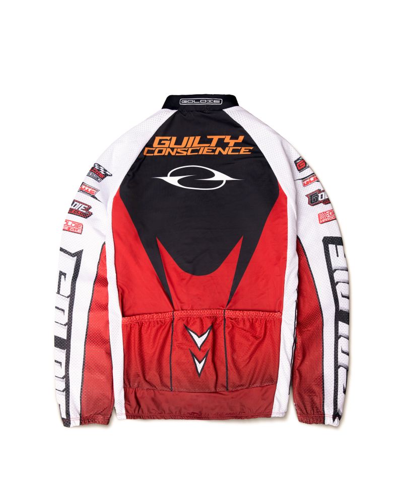 GC CYCLING L/S RED JERSEYS