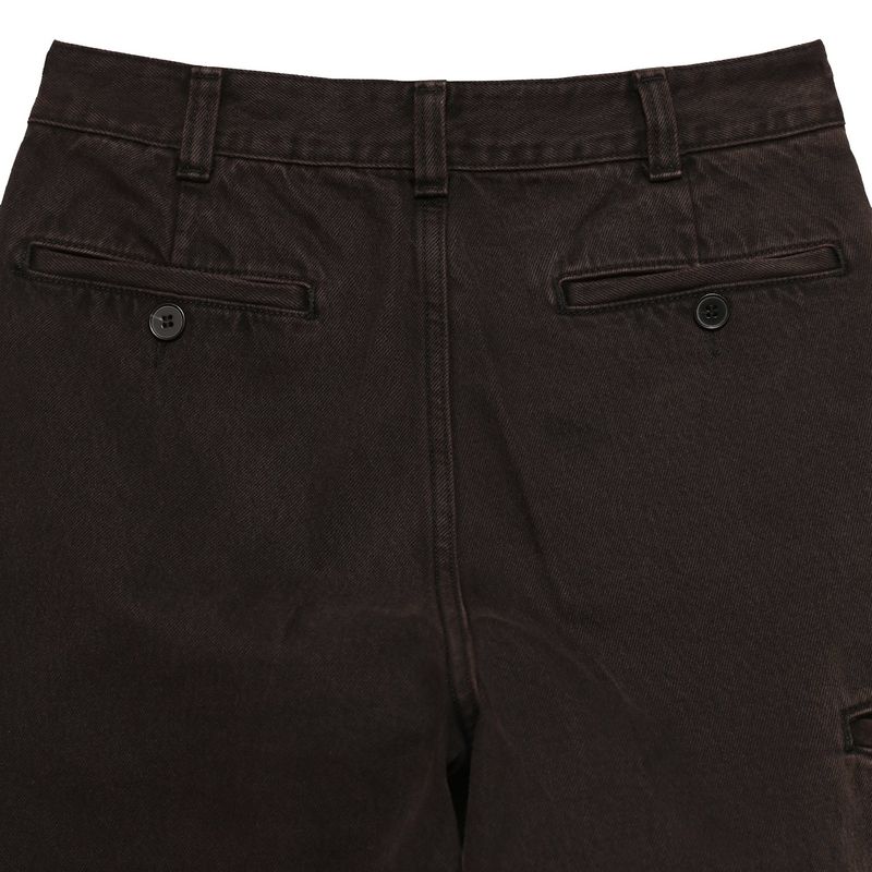 BROWN RELAXED FIT DENIM JEANS