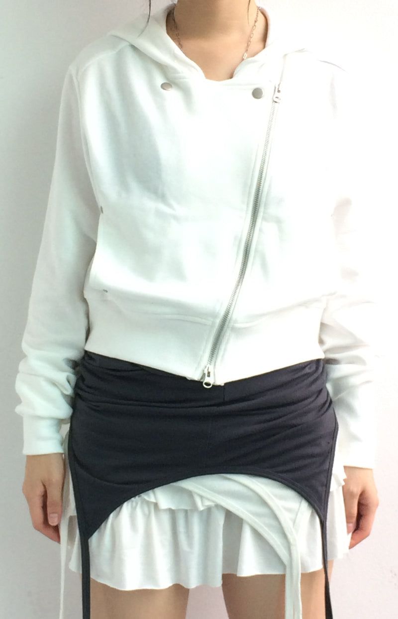 Bitline Curve Hooded Zip-up