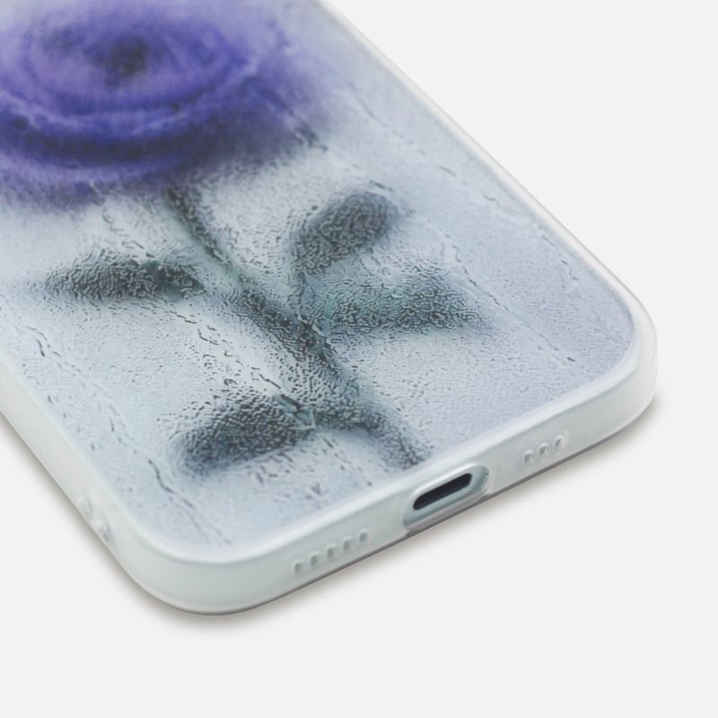 RAINY ROSE CASE_PURPLE (translucent)