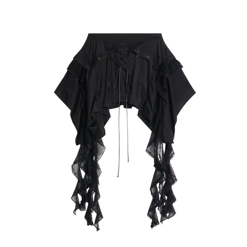 Cozy&Kitsch(コージーアンドキッチ)の「Frill Strap Asymmetric Skirt 232469355(Skirts)」