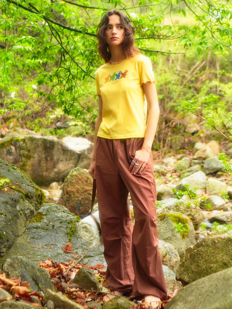 Rabbit Interlock T-Shirt (2colors)