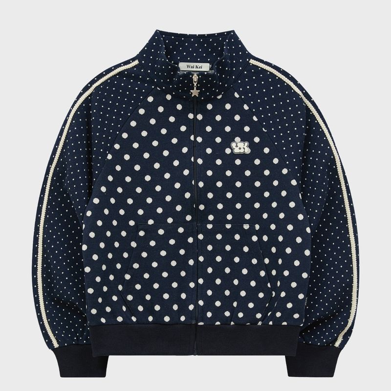 Dot Raglan Track Jersey