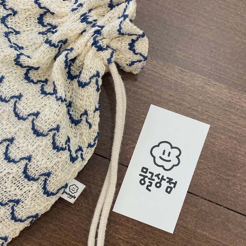 WAVE STRING POUCH