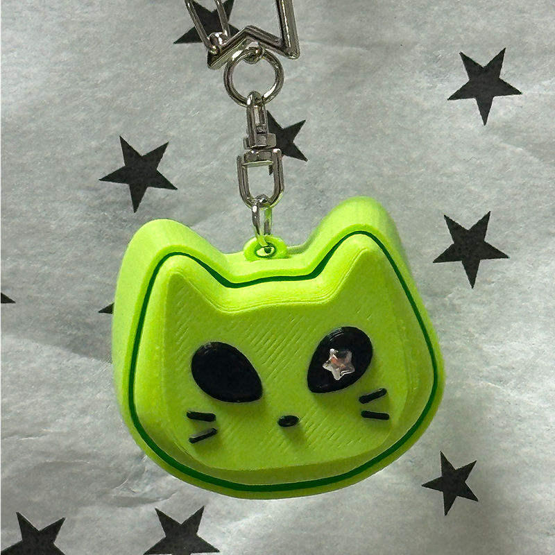【MADE】 Cat Clicker Keyring