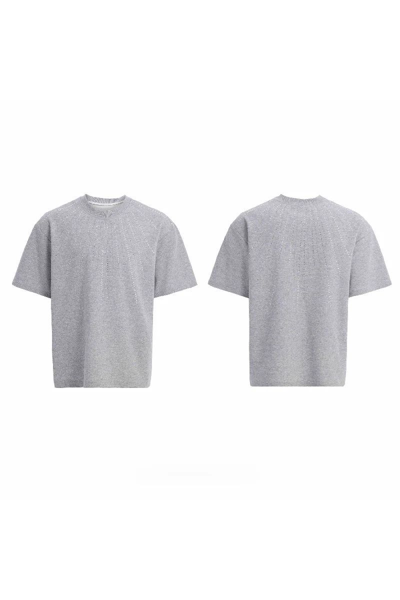 Allover Rhinestone Graphic Tee